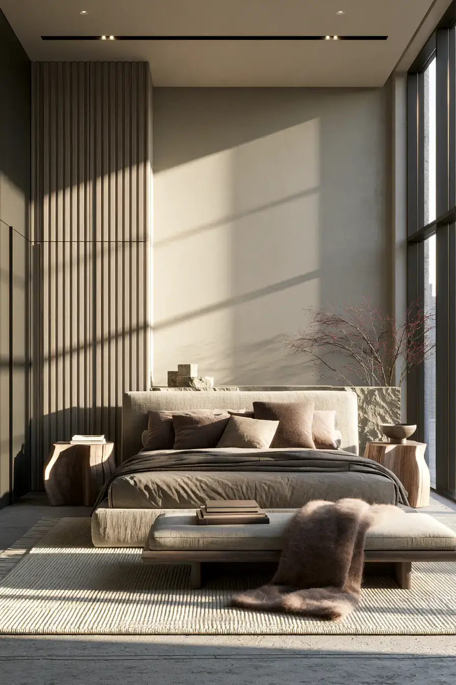 29 Japandi Style Bedroom Ideas for Sleeping Simply 19 japandi style bedroom