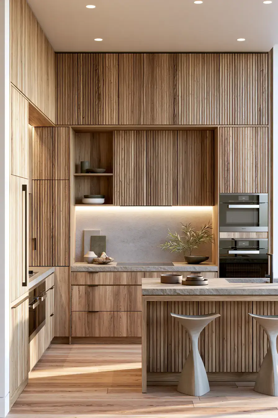 29 Wooden Kitchen Ideas for Warmth You Can Feel 19 wooden kitchen