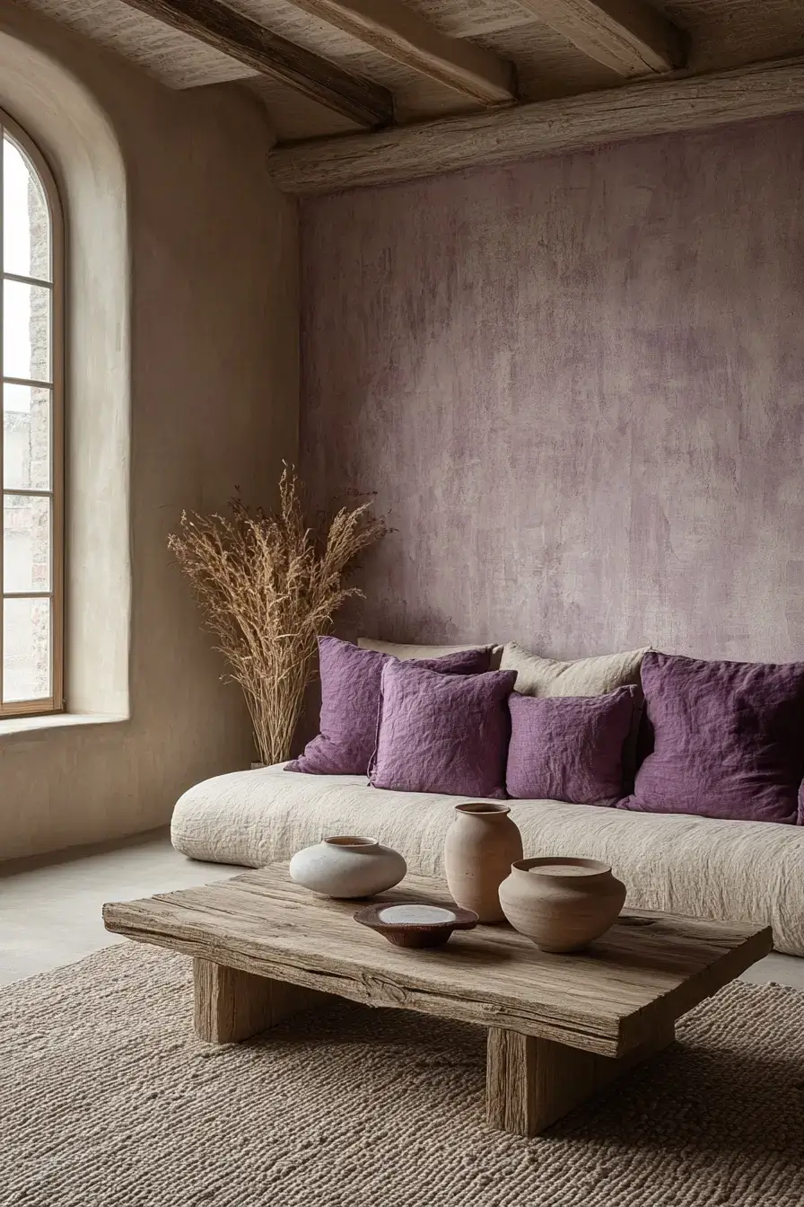 29 Purple Living Room Ideas That Prove the Color Deserves a Comeback 19 purple living room