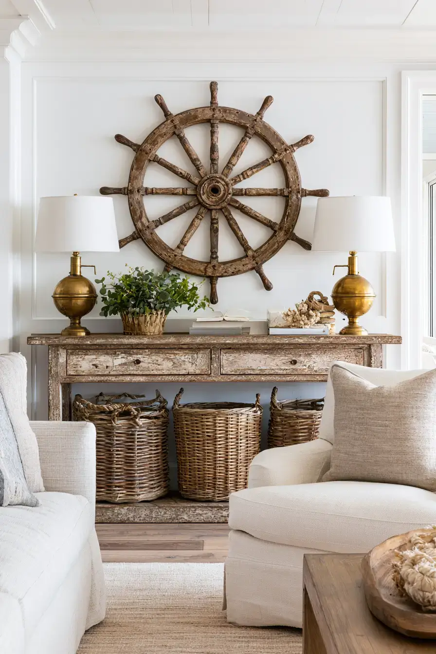 29 Vintage Nautical Decor Ideas With Real Maritime History 2 vintage nautical decor