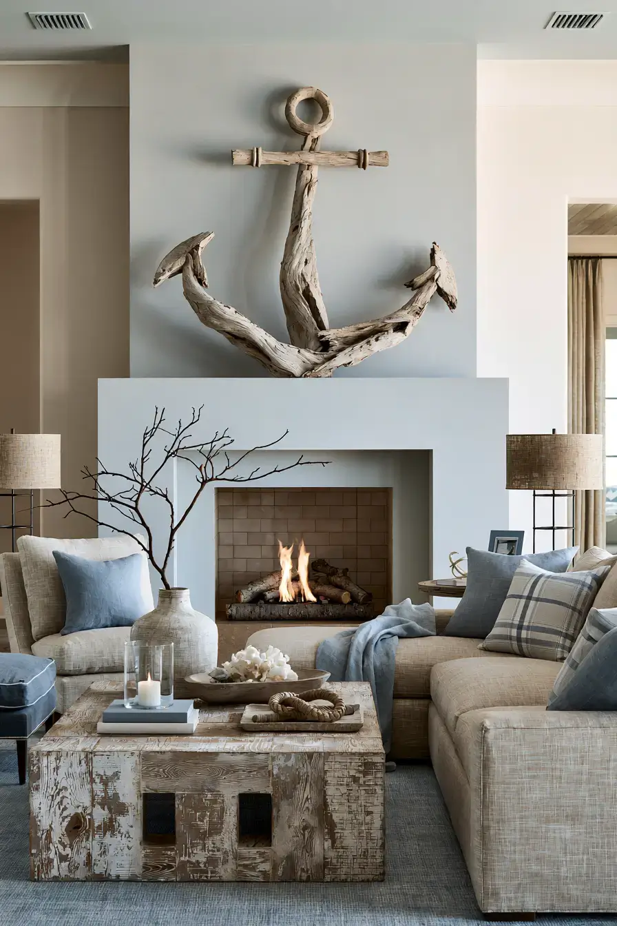 29 Rustic Nautical Decor Ideas Weathered by Salt and Sun 2 rustic nautical decor