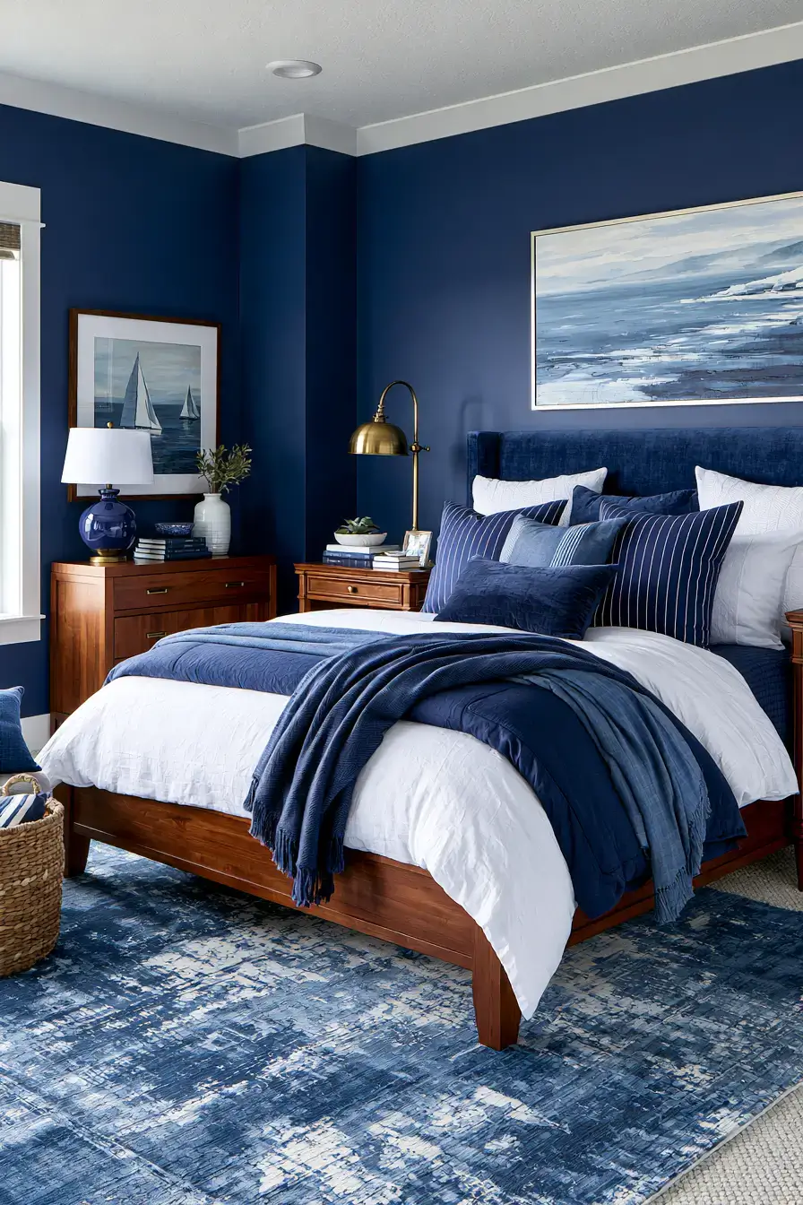 29 Nautical Bedroom Ideas for Sleeping Near the Sea 2 nautical bedroom
