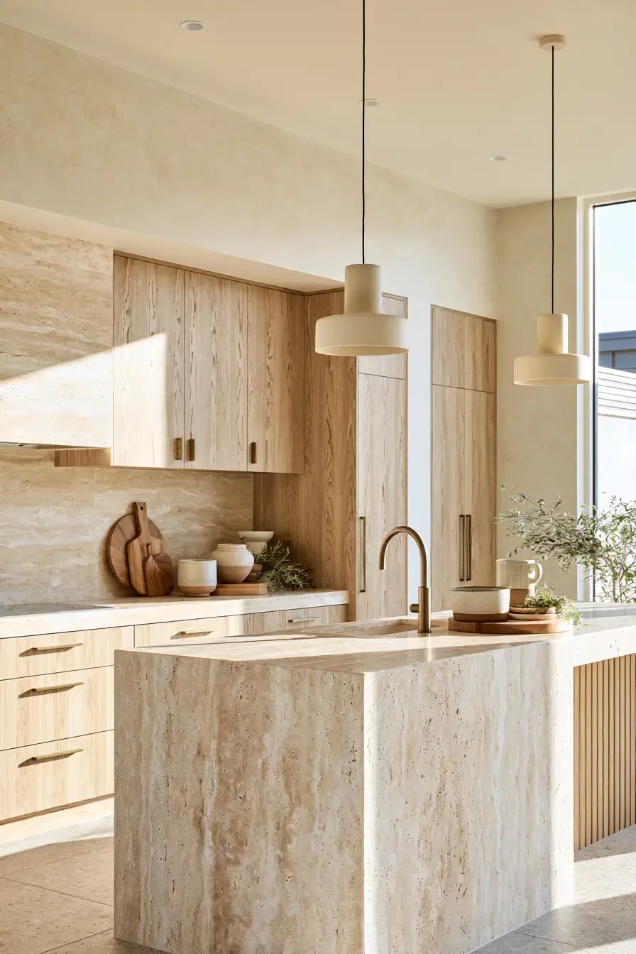 29 Stone Kitchen Ideas for Cooks Who Like Substance 2 stone kitchen