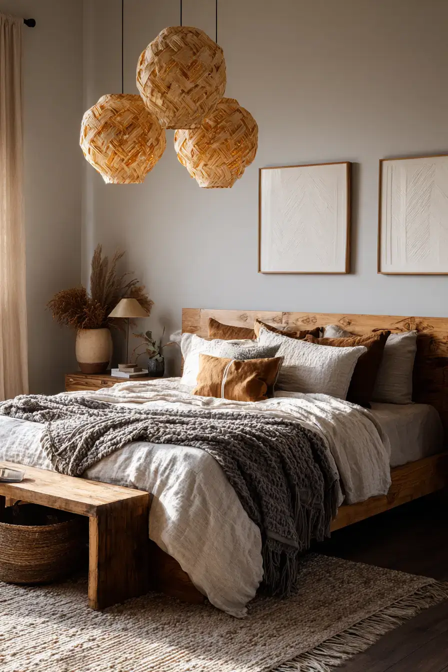 29 Boho Bedroom Lighting Ideas for the Softest Evening Glow 20 boho bedroom lighting ideas