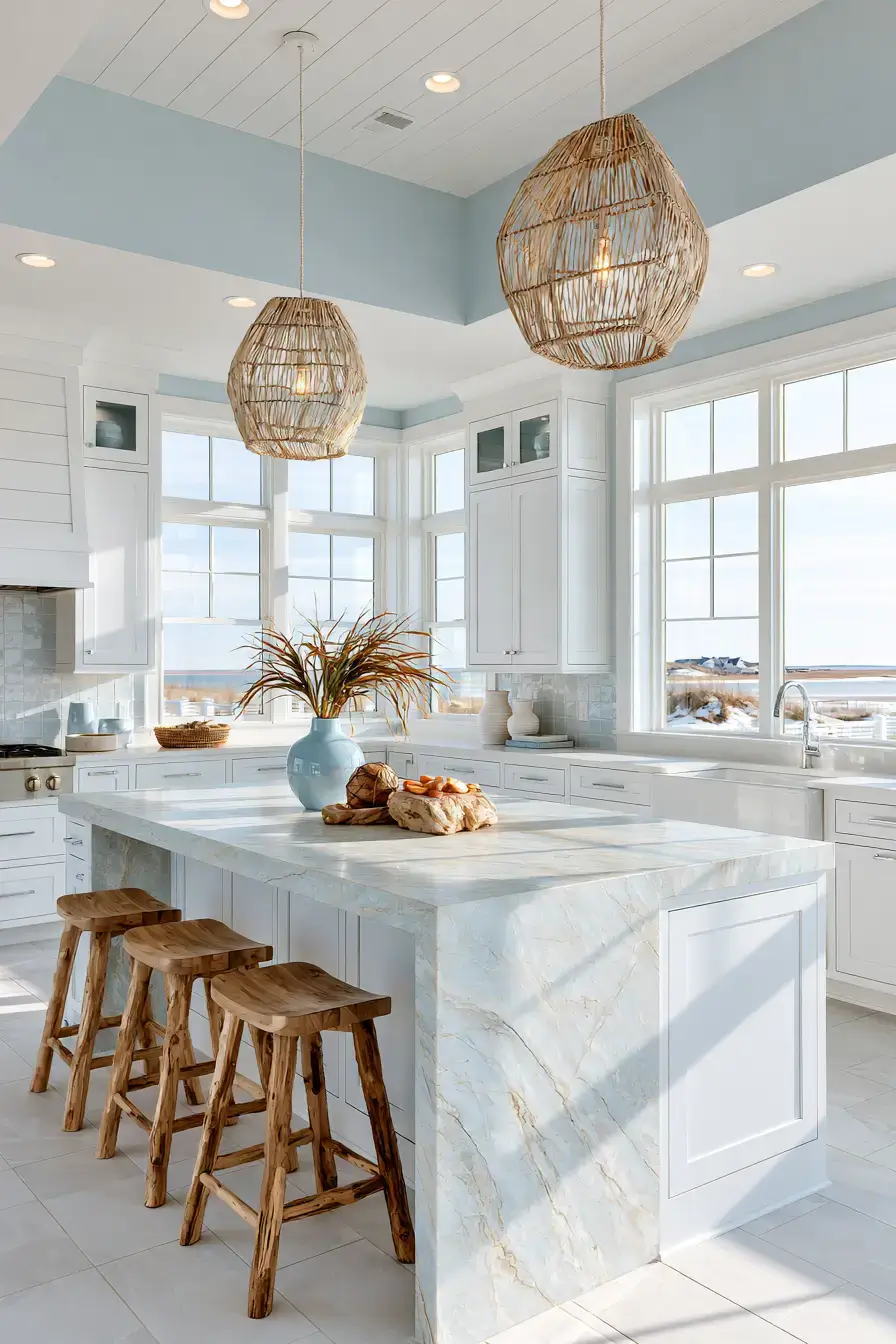 29 Nautical Kitchen Ideas for Cooking With a Sea Breeze 21 nautical kitchen