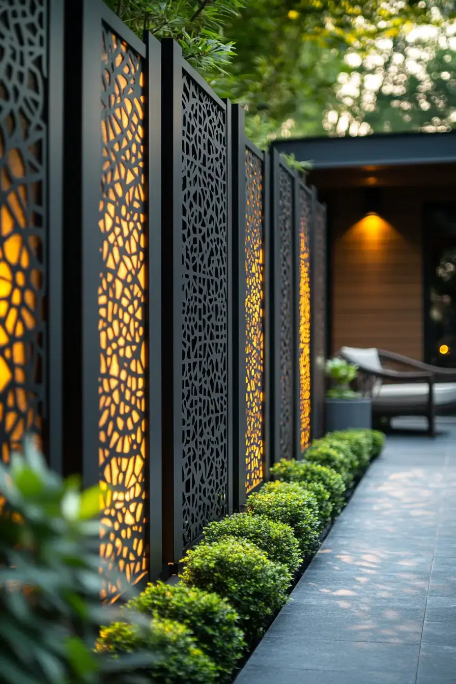 29 Yard Fence Decor Ideas That Turn a Boundary Into a Backdrop 21 yard fence decor ideas