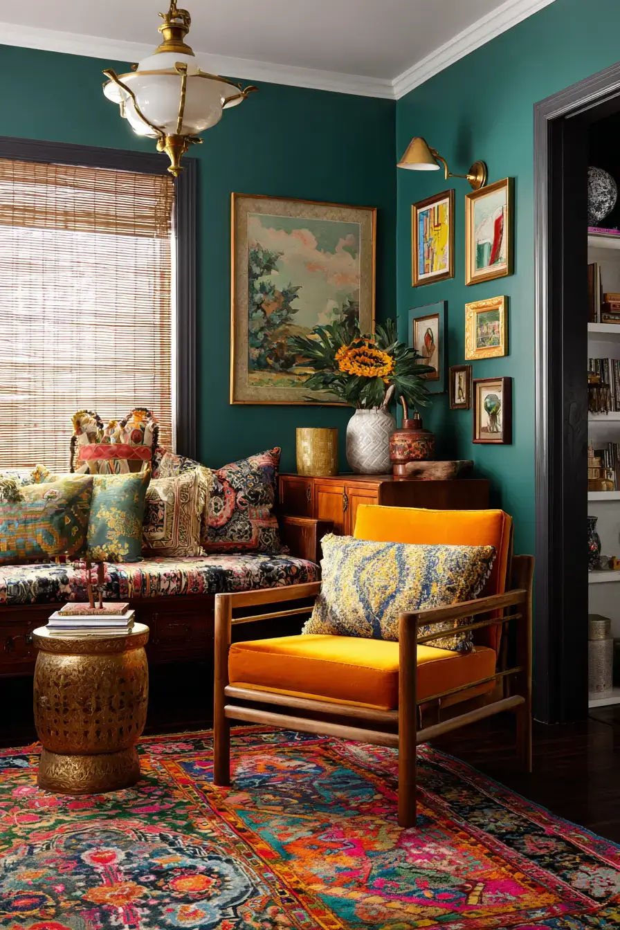 29 Eclectic Maximalism Ideas for Rooms That Refuse to Hold Back 21 eclectic maximalism