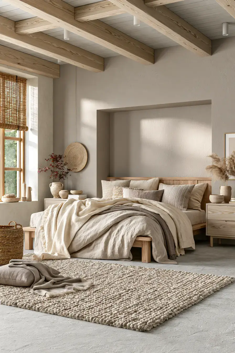 29 Japandi Style Bedroom Ideas for Sleeping Simply 21 japandi style bedroom