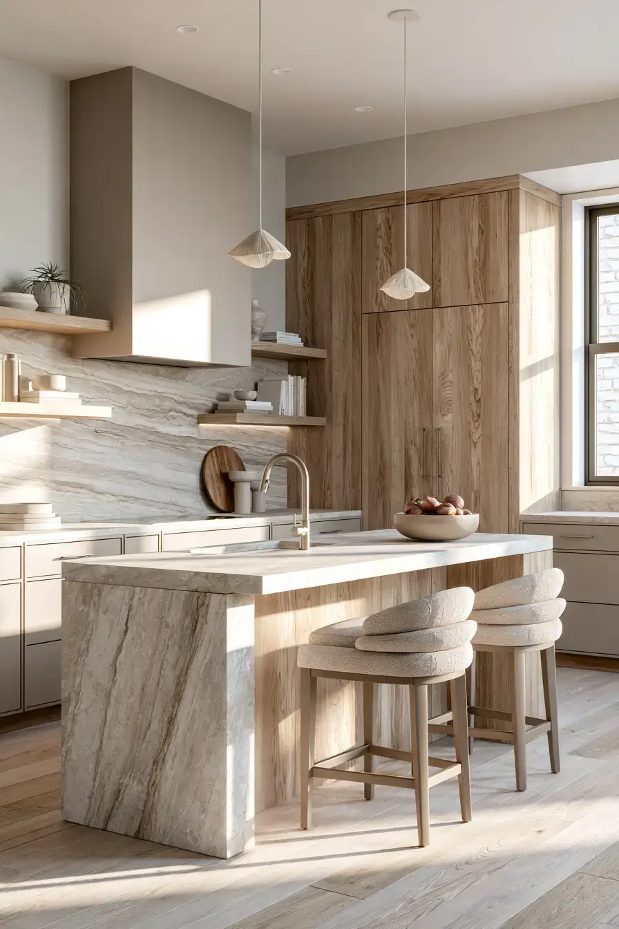 29 Stone Kitchen Ideas for Cooks Who Like Substance 22 stone kitchen