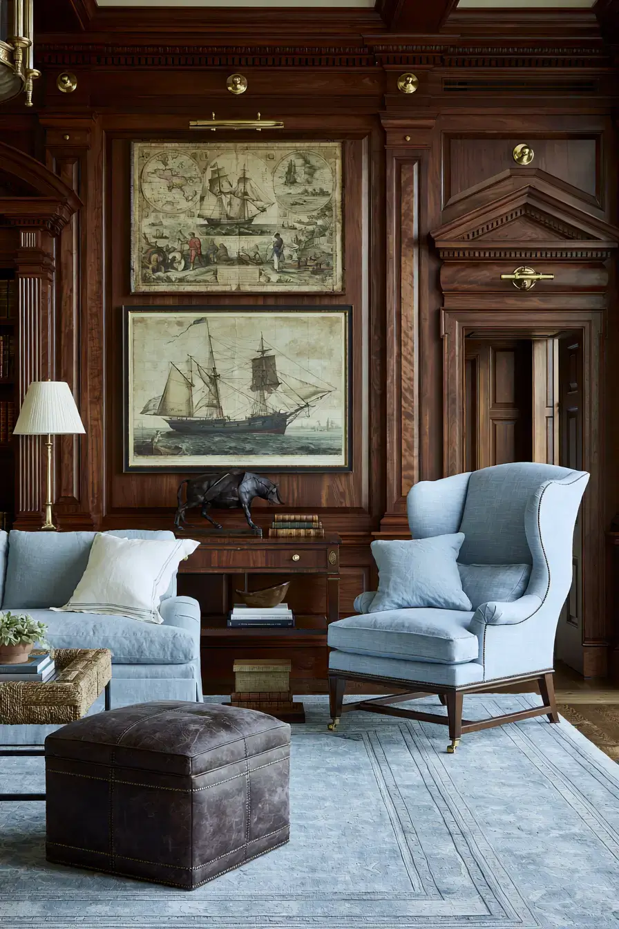 29 Vintage Nautical Decor Ideas With Real Maritime History 22 vintage nautical decor