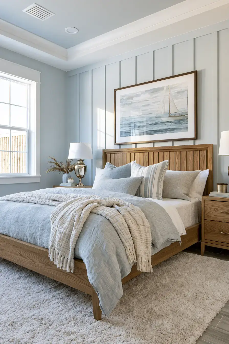 29 Nautical Bedroom Ideas for Sleeping Near the Sea 22 nautical bedroom