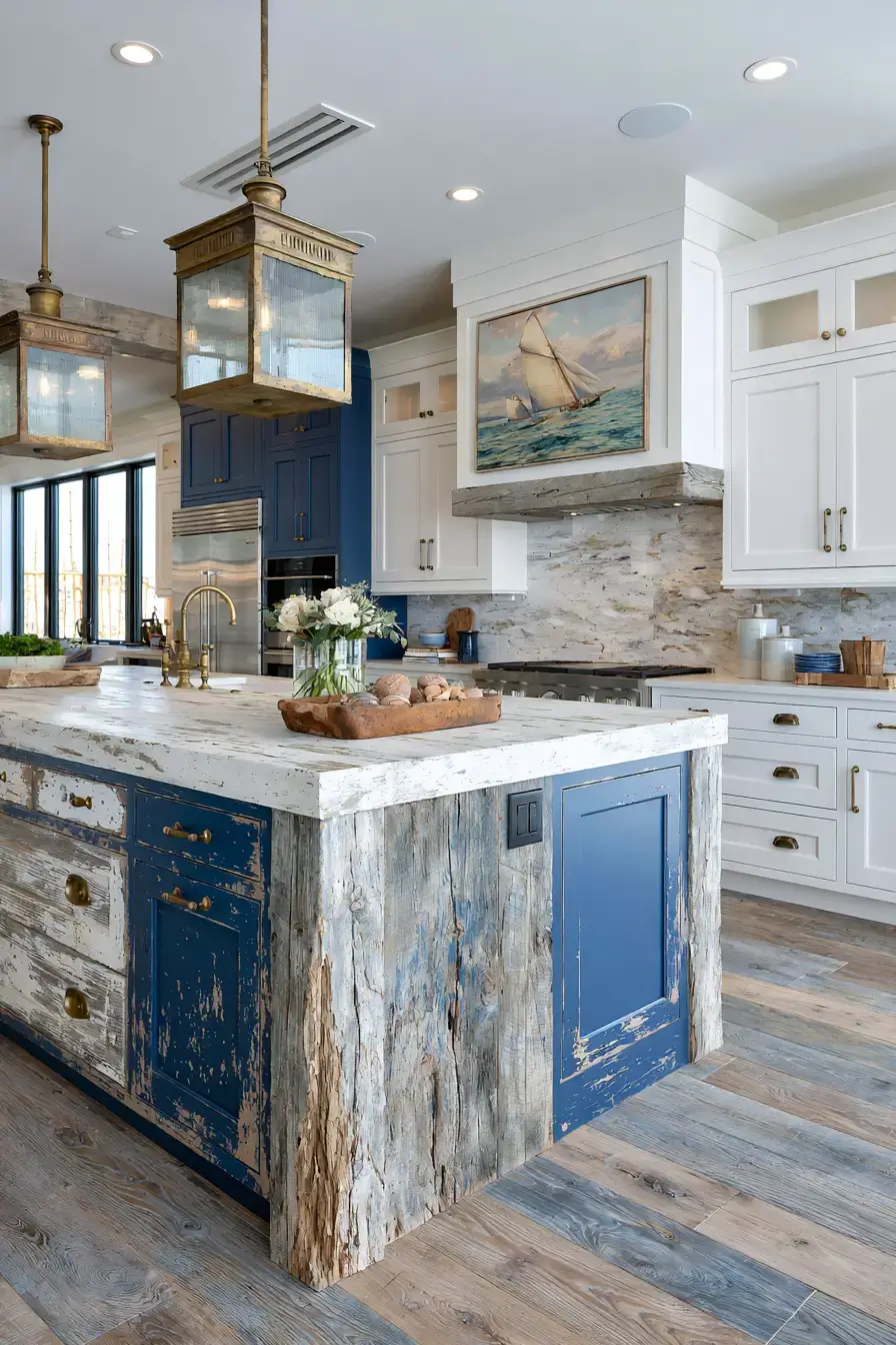 29 Nautical Kitchen Ideas for Cooking With a Sea Breeze 22 nautical kitchen