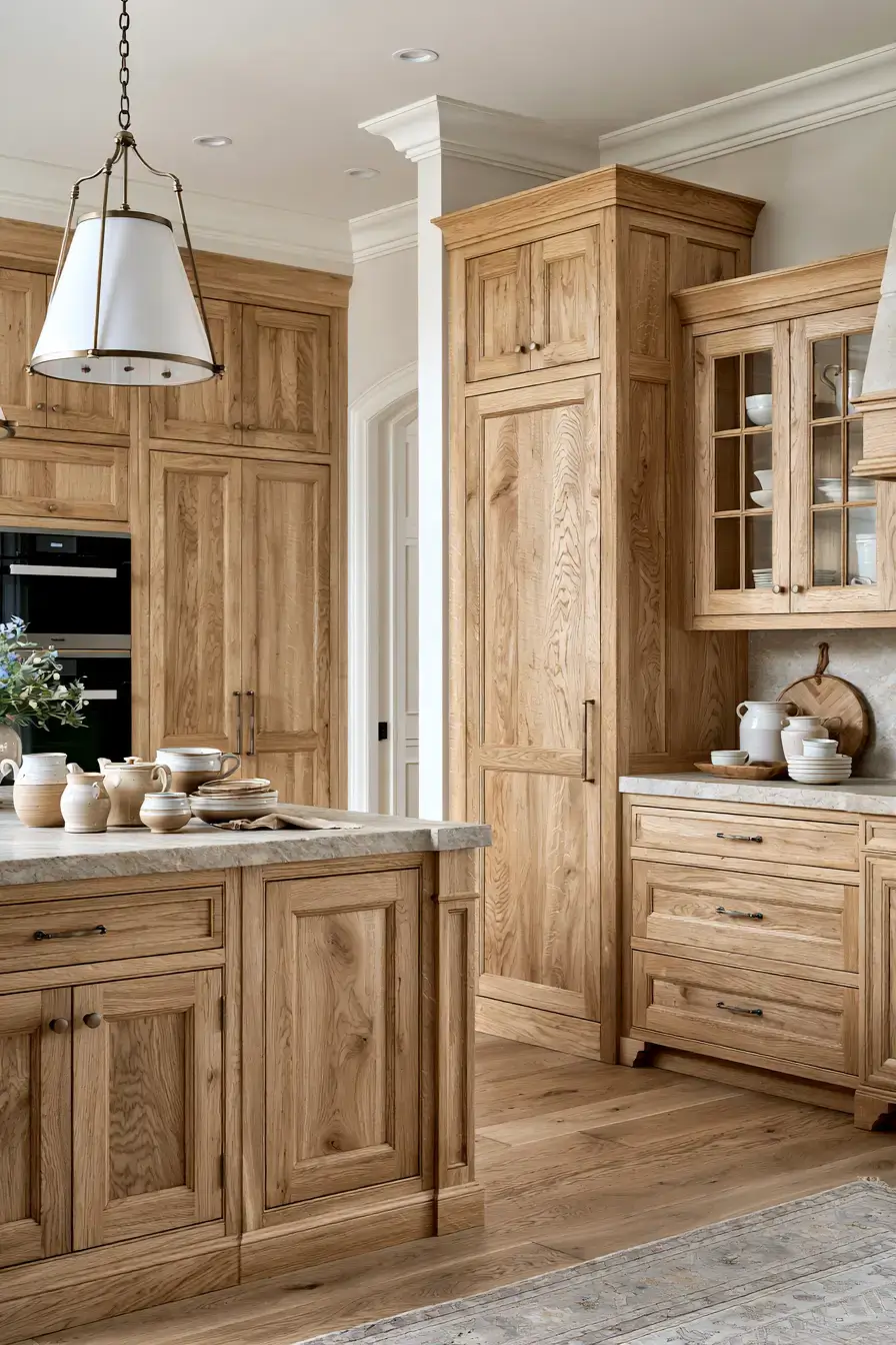 29 Wooden Kitchen Ideas for Warmth You Can Feel 23 wooden kitchen