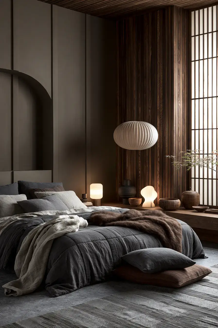 29 Japandi Style Bedroom Ideas for Sleeping Simply 23 japandi style bedroom