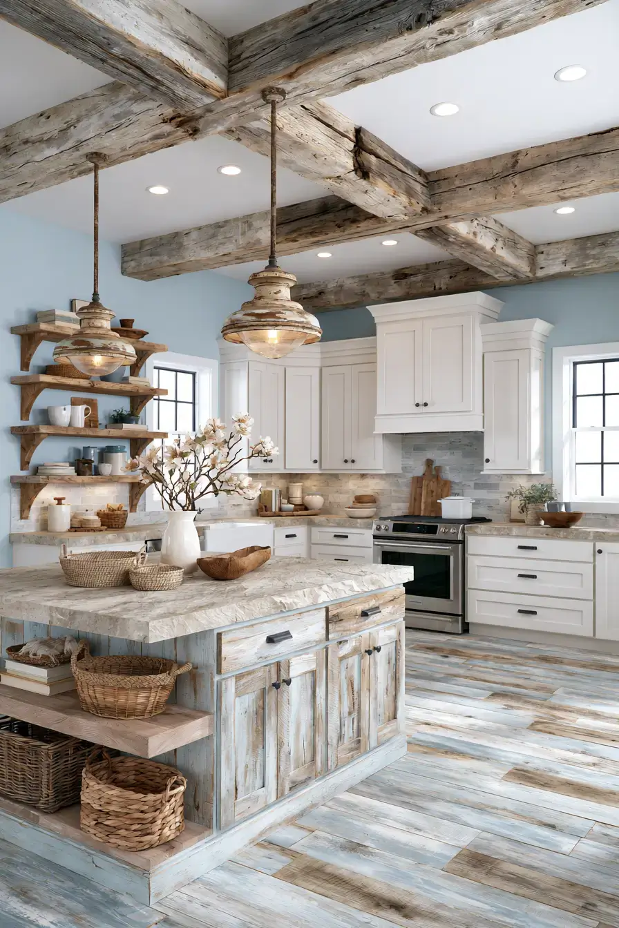 29 Nautical Kitchen Ideas for Cooking With a Sea Breeze 23 nautical kitchen