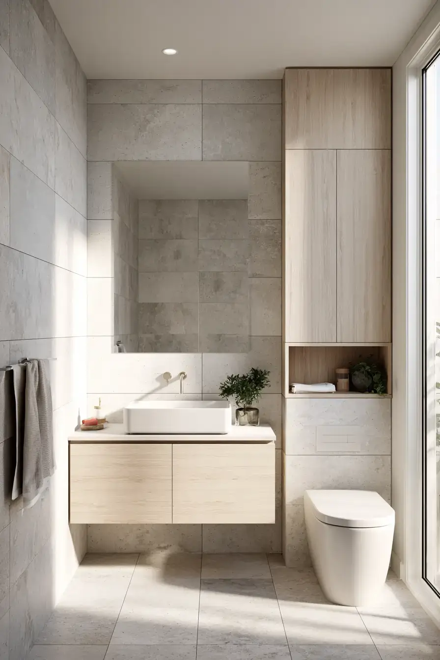 29 Stone Bathroom Ideas That Feel Carved From the Earth 23 stone bathroom