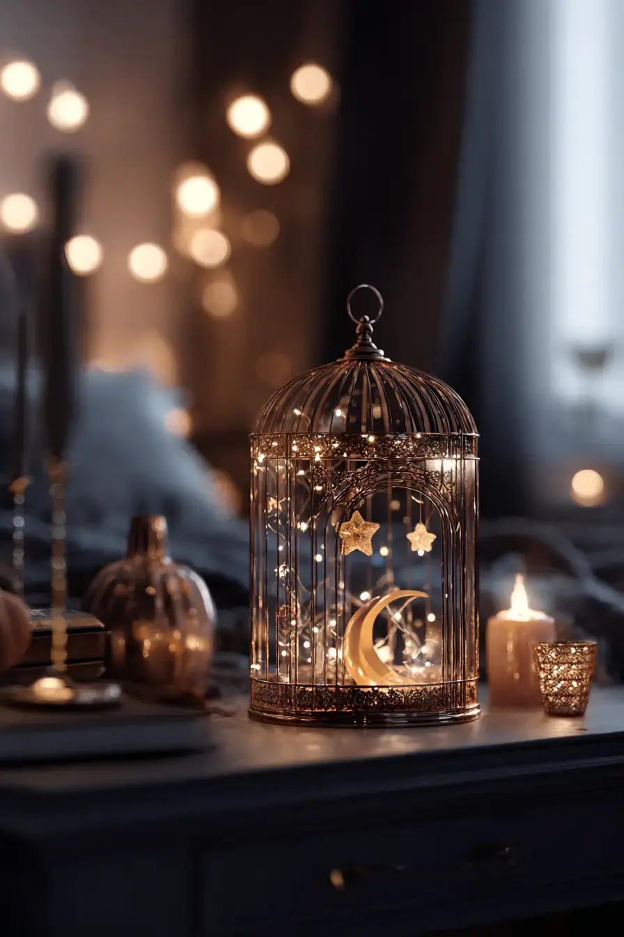29 Vintage Birdcage Decor Ideas That Give Flea Market Finds a Second Life 24 vintage birdcage decor ideas