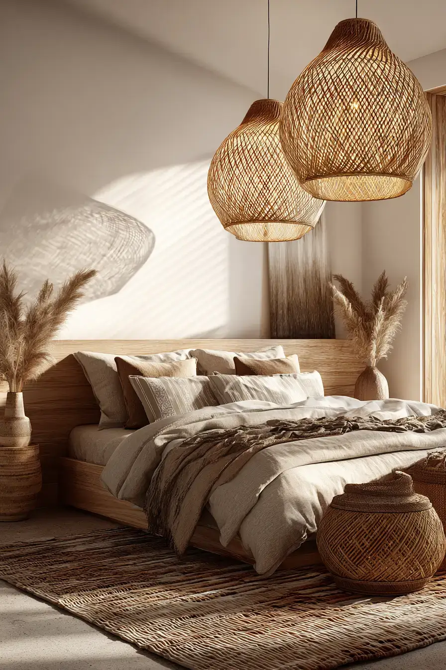 29 Boho Bedroom Lighting Ideas for the Softest Evening Glow 24 boho bedroom lighting ideas
