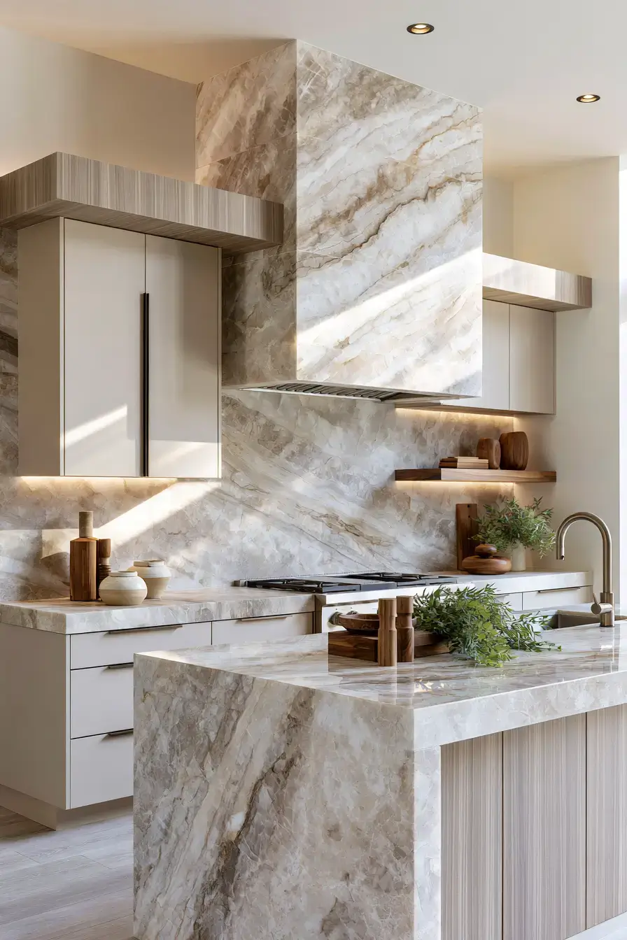 29 Stone Kitchen Ideas for Cooks Who Like Substance 24 stone kitchen