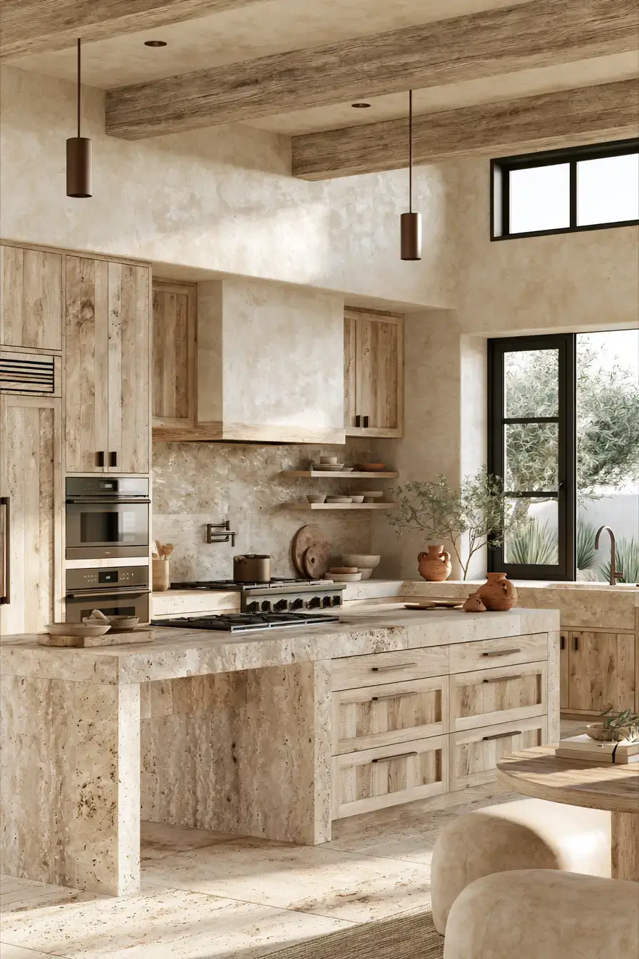 29 Stone Kitchen Ideas for Cooks Who Like Substance 25 stone kitchen