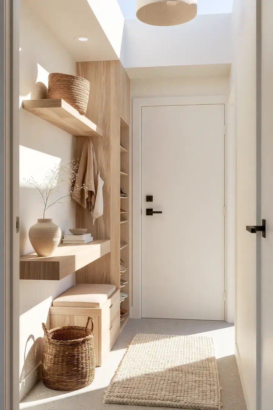 29 Japandi Entryway Ideas for a Calm First Step Inside 25 japandi entryway