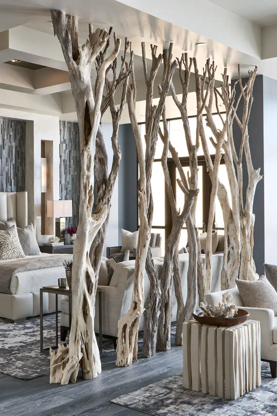 29 Driftwood Decor Ideas the Beach Gave Away for Free 25 driftwood decor