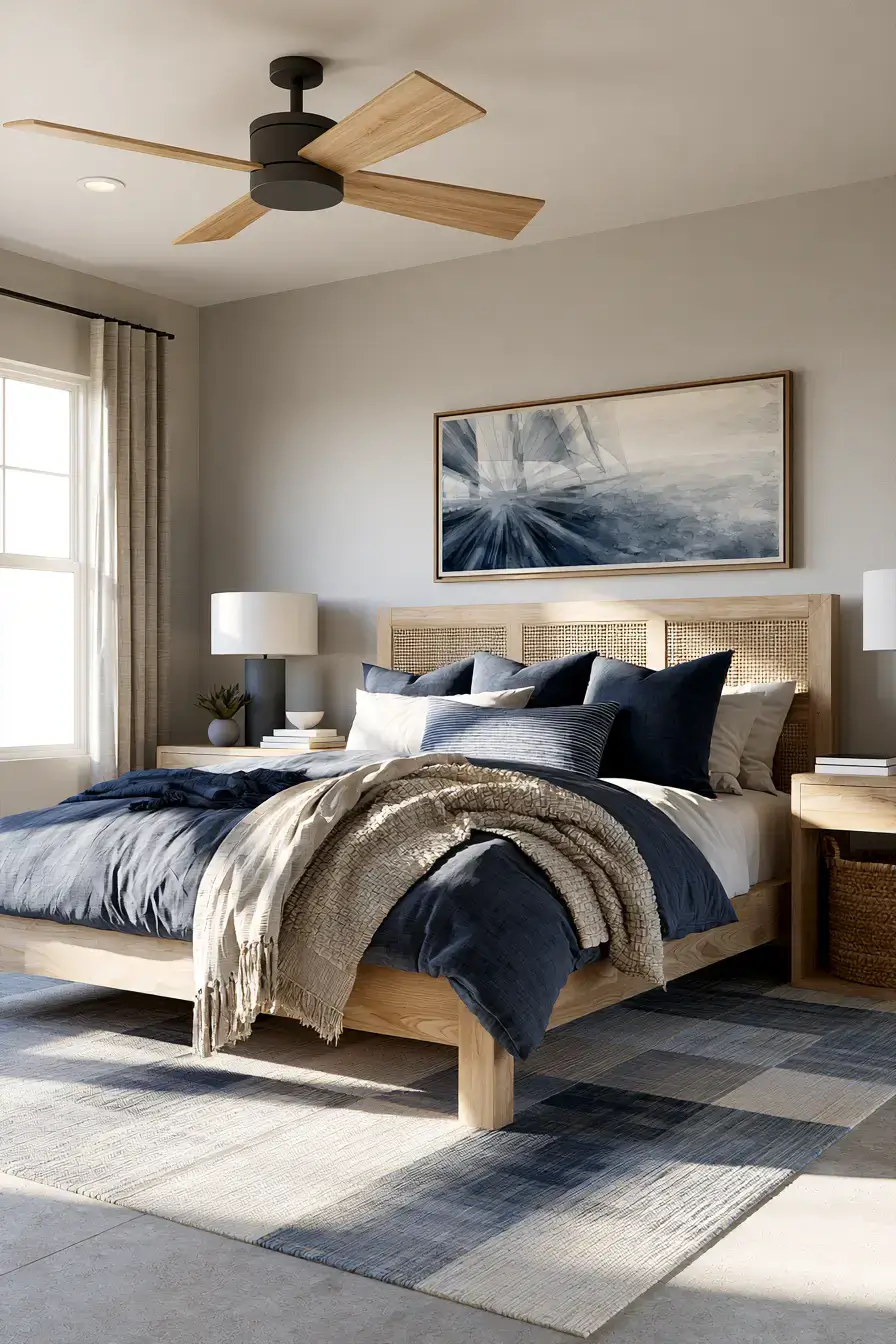 29 Nautical Bedroom Ideas for Sleeping Near the Sea 26 nautical bedroom