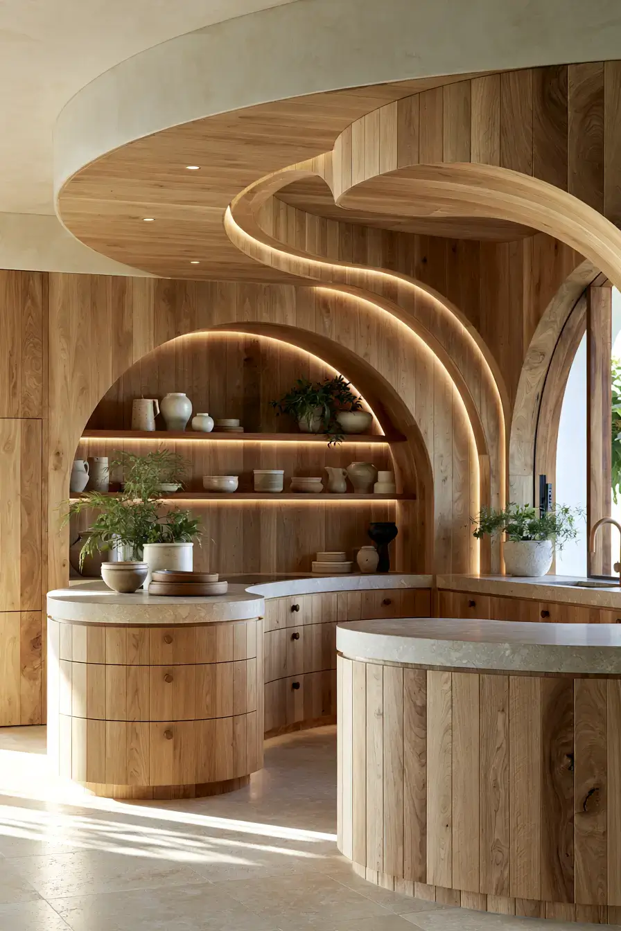 29 Wooden Kitchen Ideas for Warmth You Can Feel 26 wooden kitchen