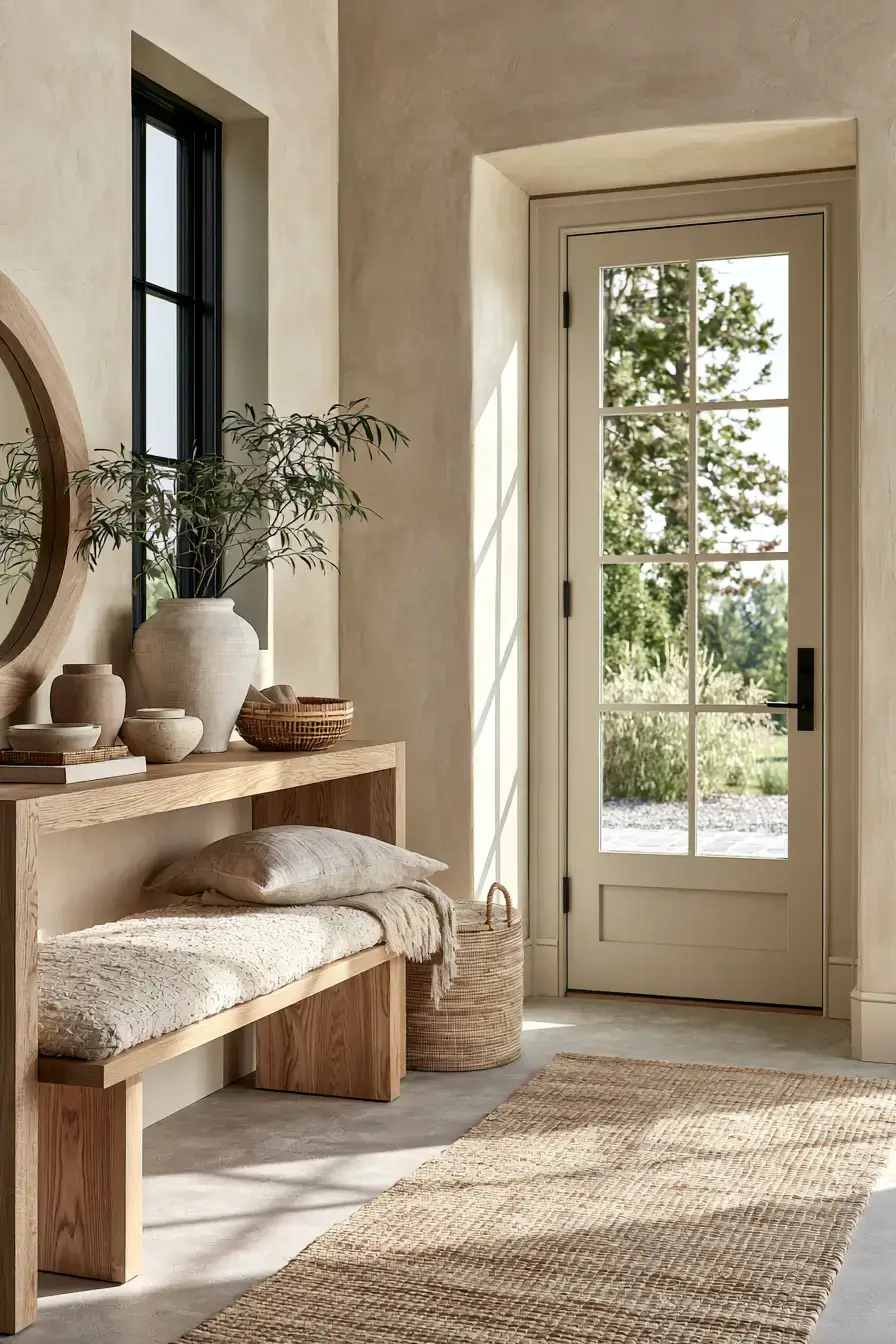 29 Japandi Entryway Ideas for a Calm First Step Inside 26 japandi entryway