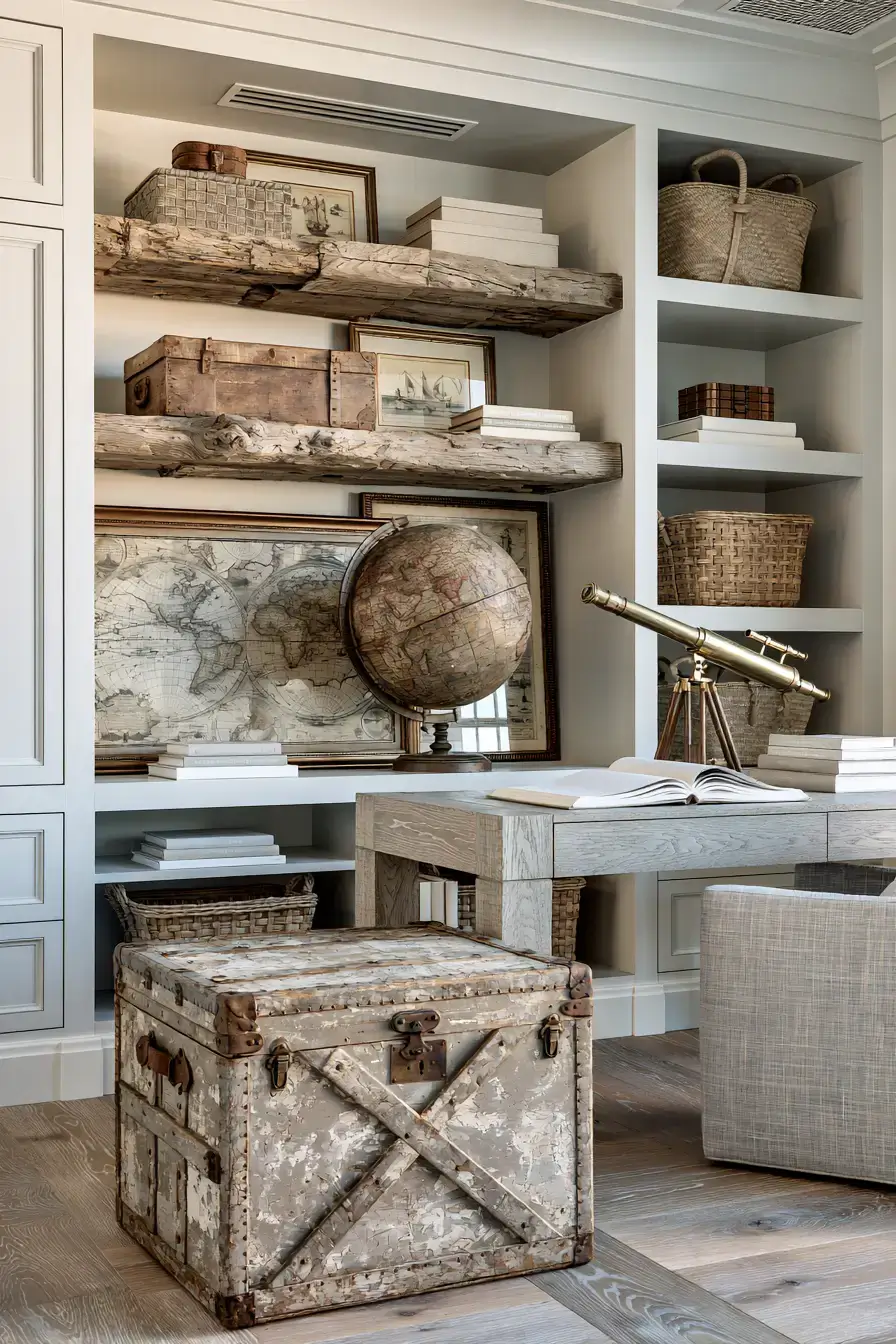 29 Vintage Nautical Decor Ideas With Real Maritime History 27 vintage nautical decor