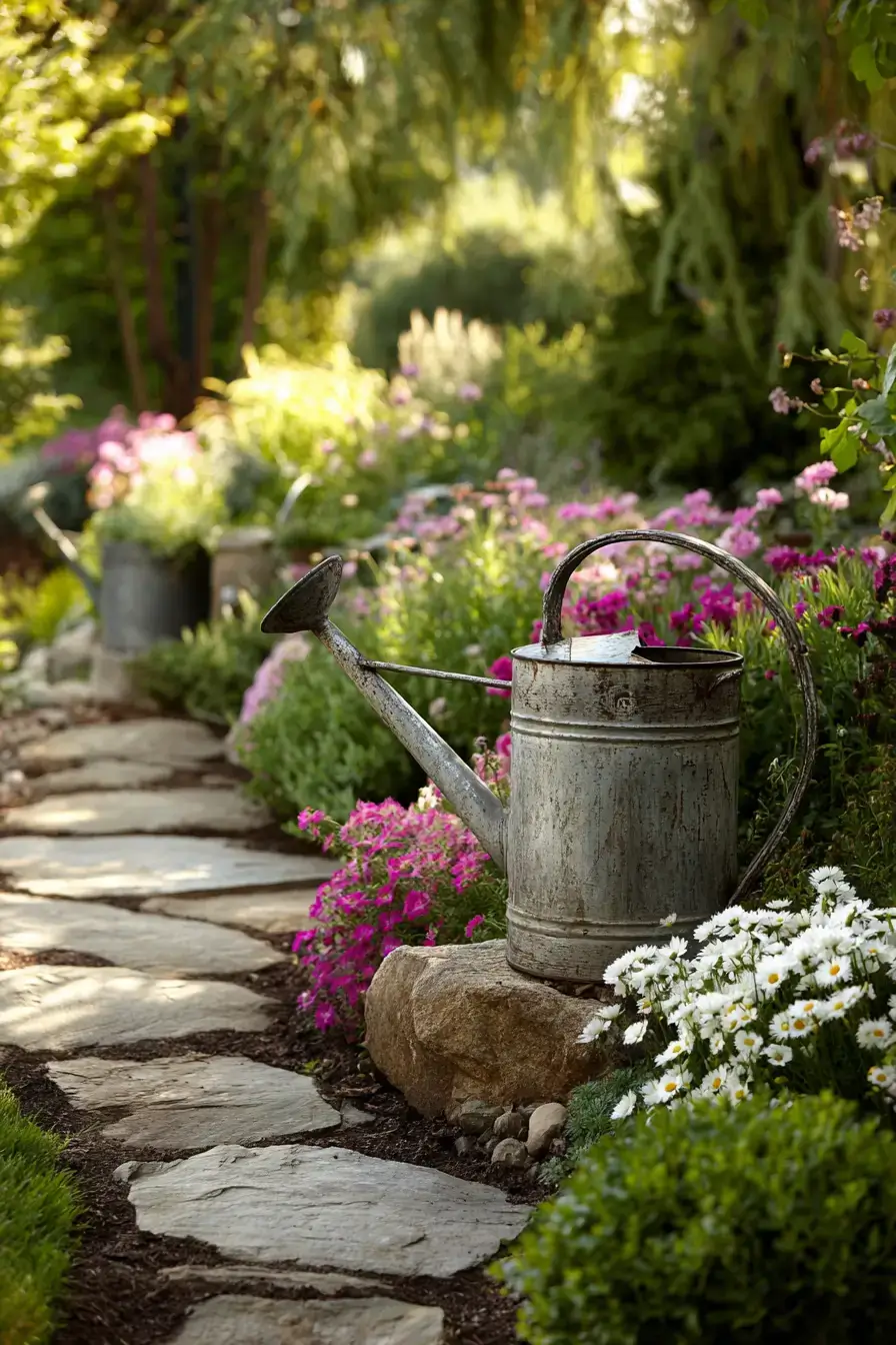 29 Upcycled Garden Decor Ideas That Give Old Things New Jobs 27 upcycled garden decor ideas