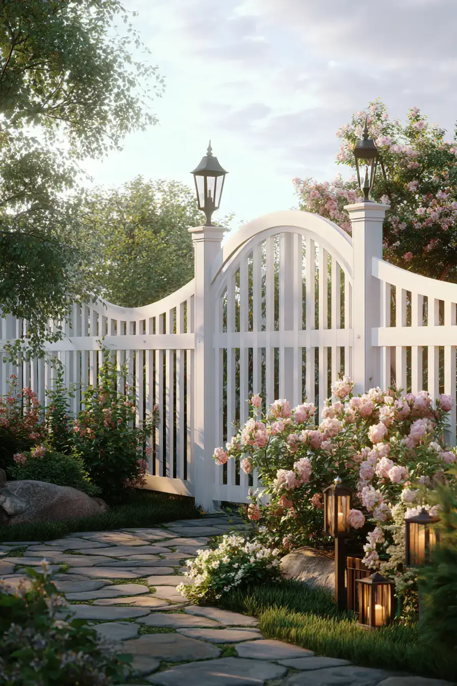 29 Yard Fence Decor Ideas That Turn a Boundary Into a Backdrop 28 yard fence decor ideas