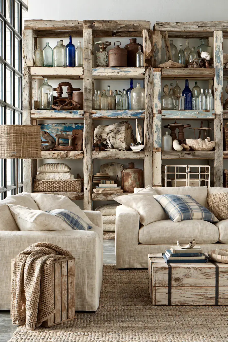 29 Rustic Nautical Decor Ideas Weathered by Salt and Sun 28 rustic nautical decor