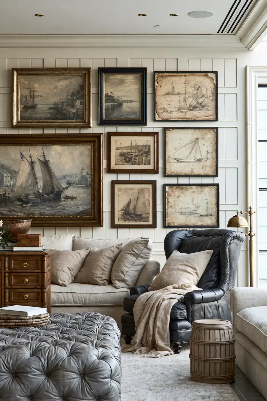 29 Vintage Nautical Decor Ideas With Real Maritime History 28 vintage nautical decor