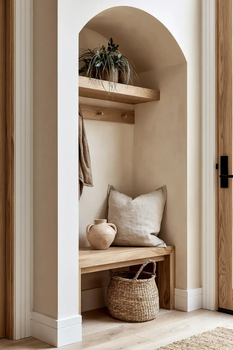 29 Japandi Entryway Ideas for a Calm First Step Inside 28 japandi entryway