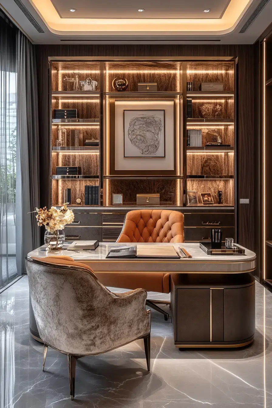 29 Study Desk Decor Ideas That Make Sitting Down to Work Easier 28 study desk decor