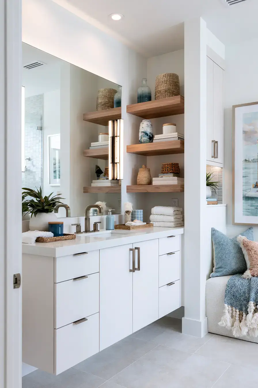 29 Nautical Bathroom Ideas for a Harbor-Side Morning 28 nautical bathroom