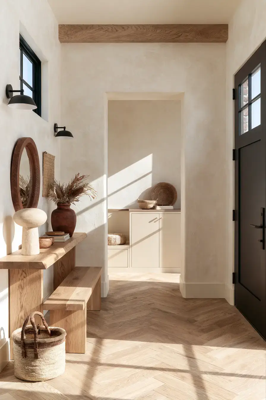 29 Japandi Entryway Ideas for a Calm First Step Inside 29 japandi entryway