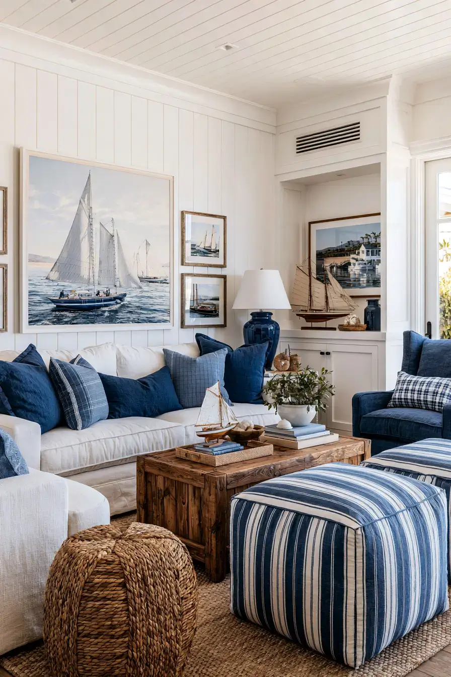 29 Nautical Decor Ideas That Bring the Coast Home Without the Kitsch 29 nautical decor