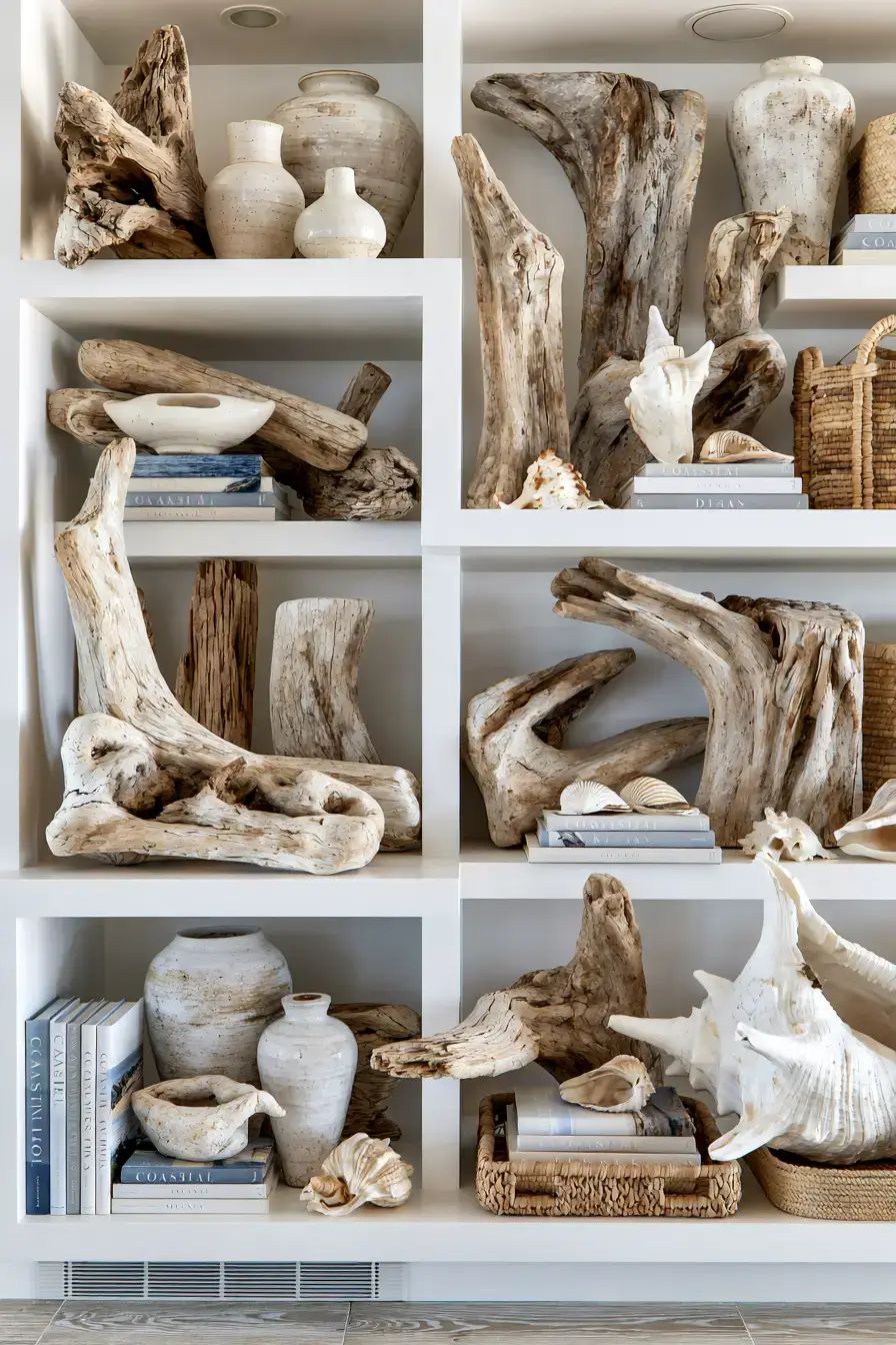 29 Driftwood Decor Ideas the Beach Gave Away for Free 29 driftwood decor