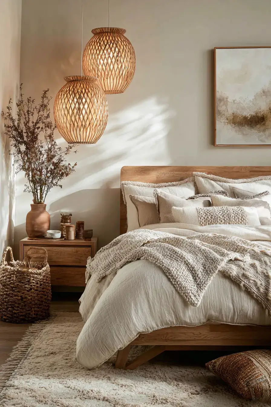 29 Boho Bedroom Lighting Ideas for the Softest Evening Glow 29 boho bedroom lighting ideas
