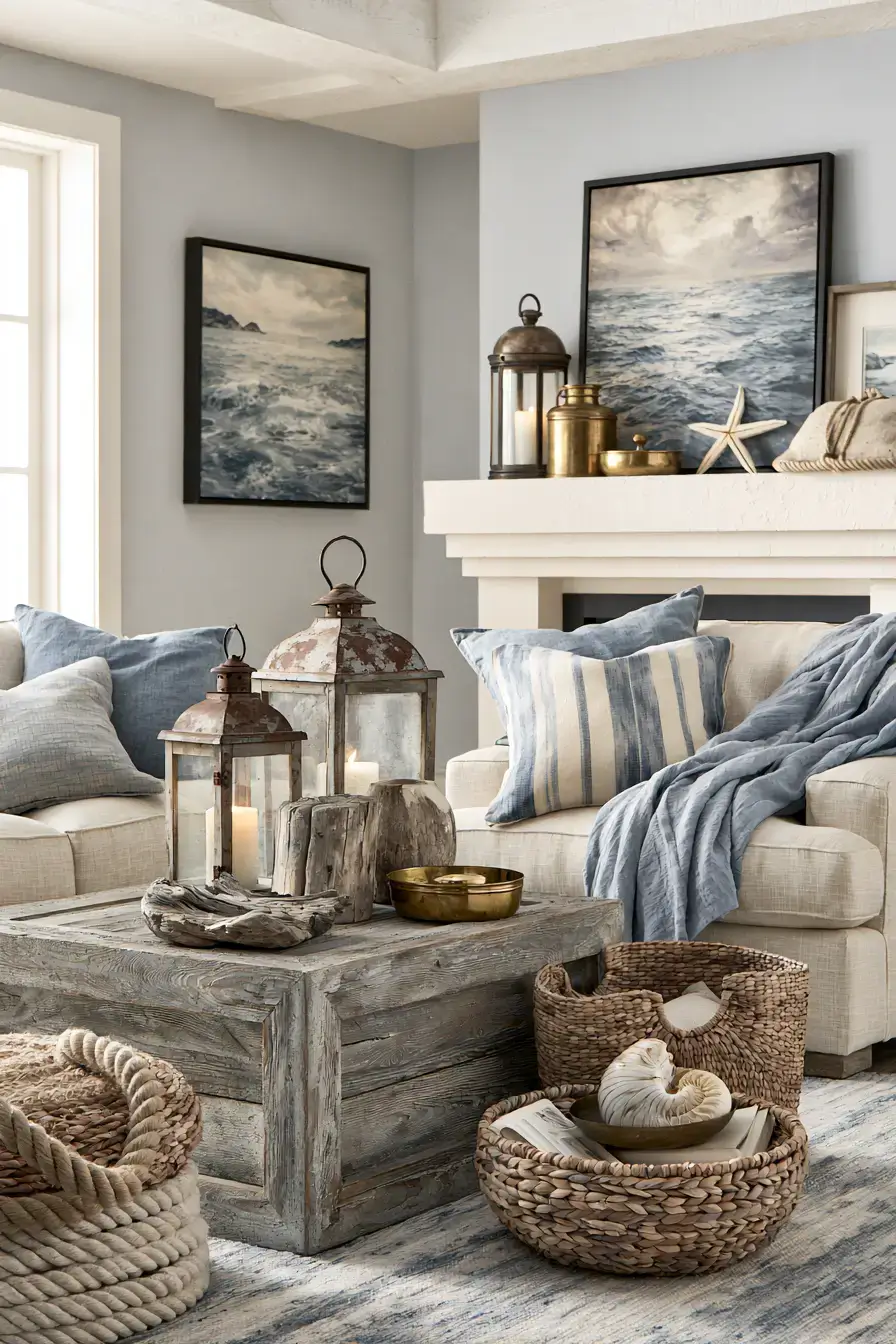 29 Vintage Nautical Decor Ideas With Real Maritime History 29 vintage nautical decor