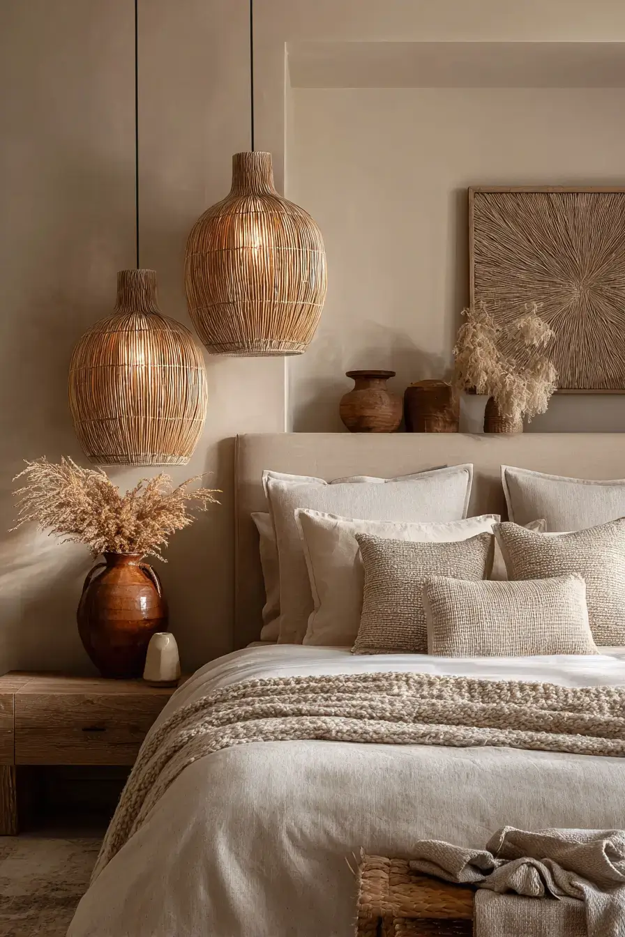 29 Boho Bedroom Lighting Ideas for the Softest Evening Glow 3 boho bedroom lighting ideas
