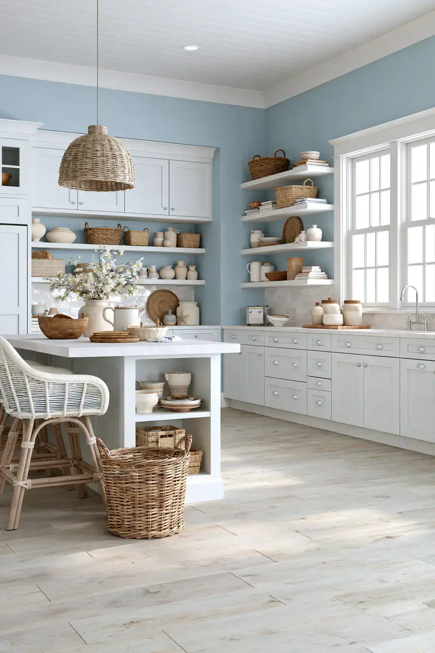 29 Nautical Kitchen Ideas for Cooking With a Sea Breeze 3 nautical kitchen
