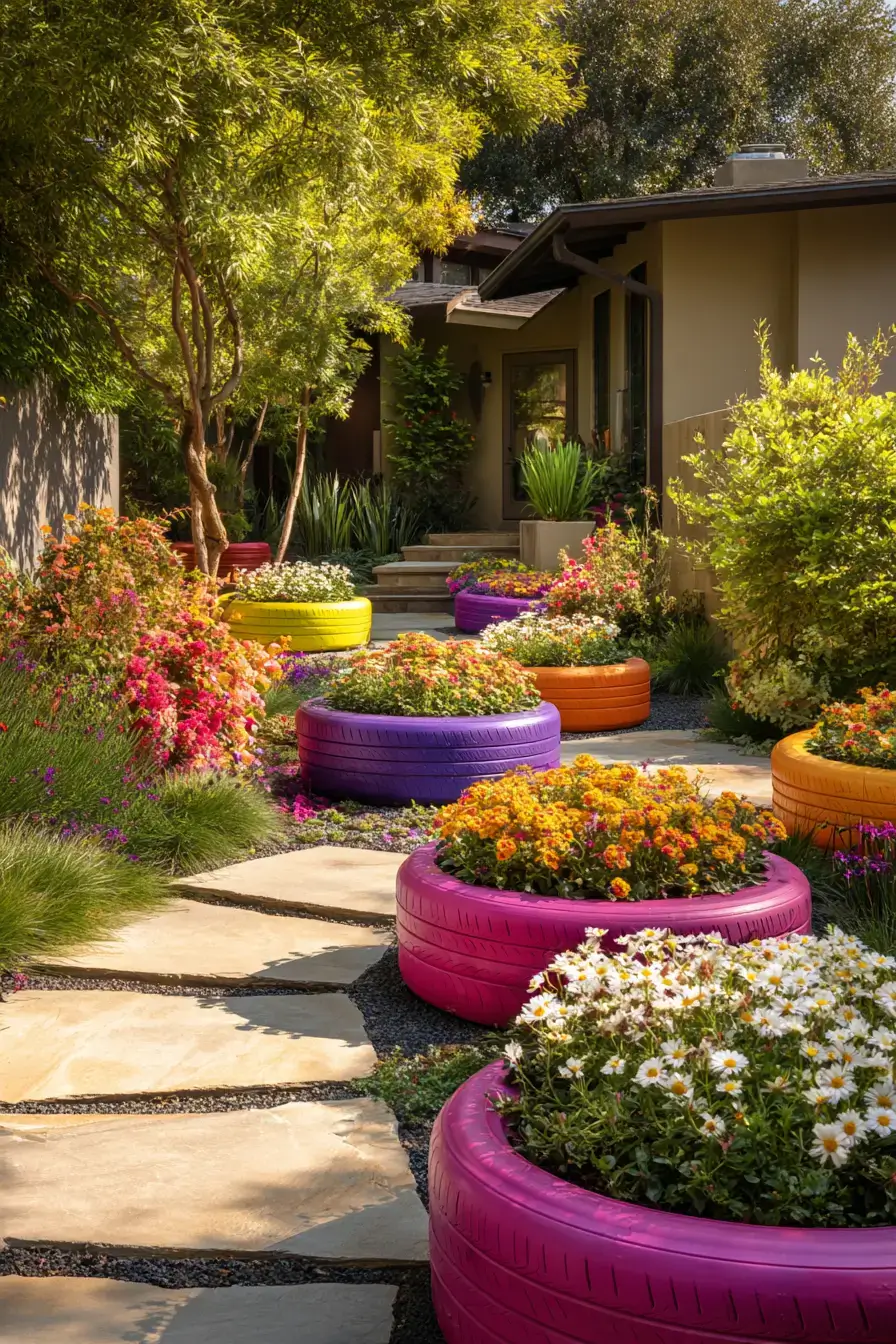 29 Upcycled Garden Decor Ideas That Give Old Things New Jobs 3 upcycled garden decor ideas