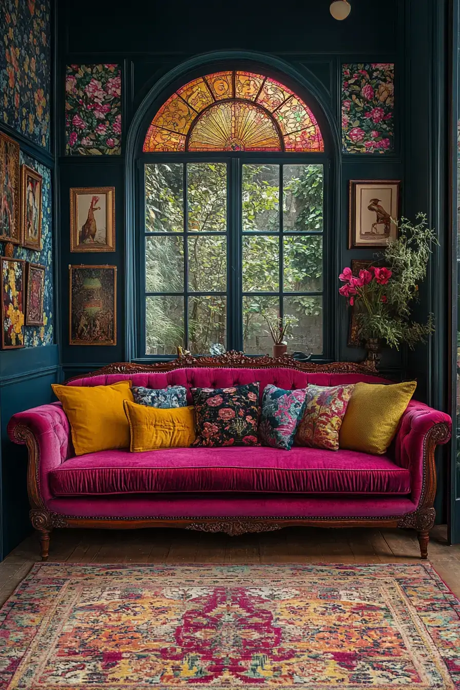 29 Eclectic Maximalism Ideas for Rooms That Refuse to Hold Back 4 eclectic maximalism