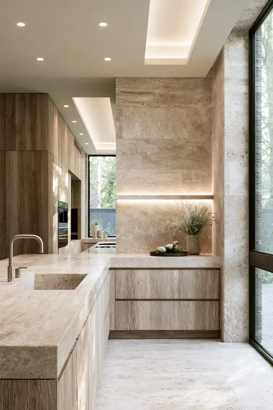 29 Stone Kitchen Ideas for Cooks Who Like Substance 4 stone kitchen