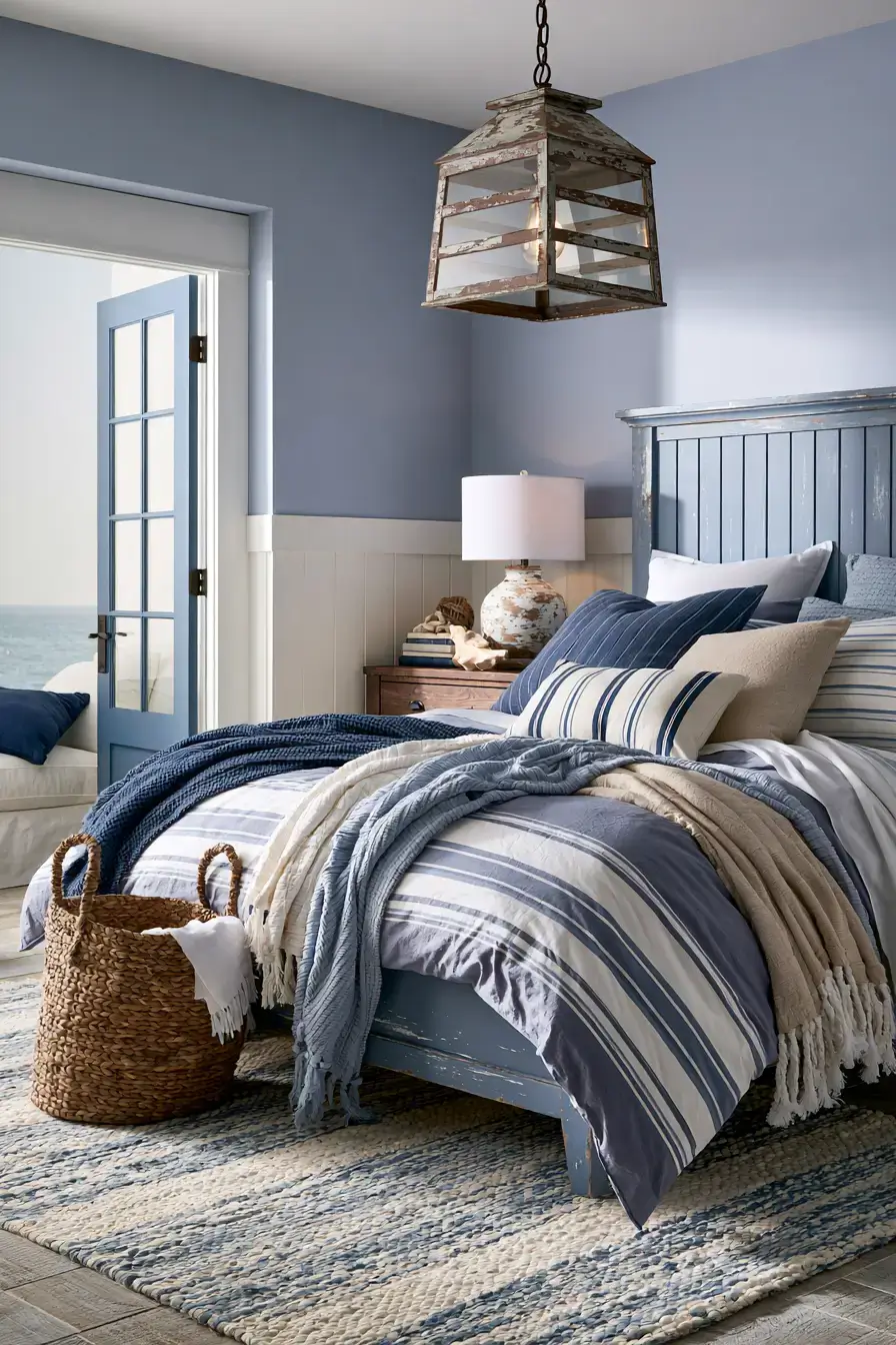 29 Nautical Bedroom Ideas for Sleeping Near the Sea 5 nautical bedroom