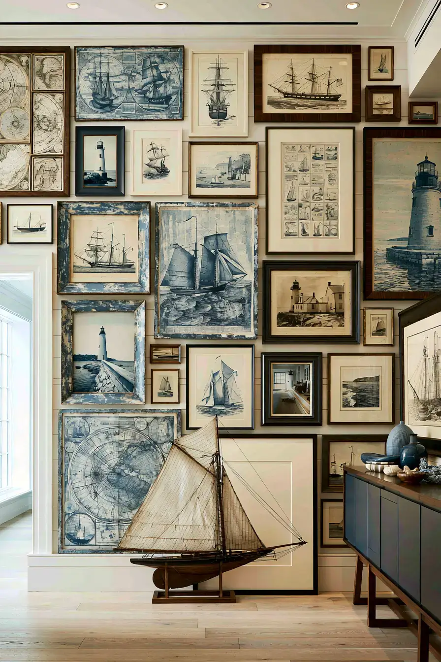 29 Vintage Nautical Decor Ideas With Real Maritime History 5 vintage nautical decor