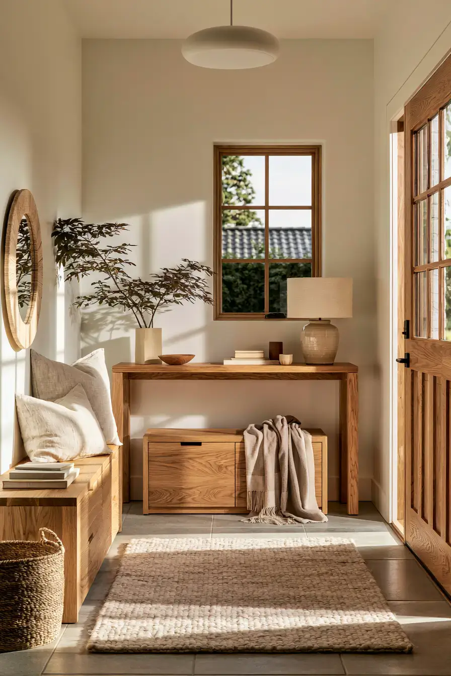 29 Japandi Entryway Ideas for a Calm First Step Inside 5 japandi entryway